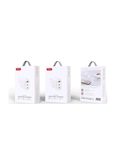 Akıllı Parça Priz Başlığı Taşınabilir Ünite L117 Eu 45w 3a 1 X Usb-a - 2 X Usb-c 3 Çıkışlı Şarj