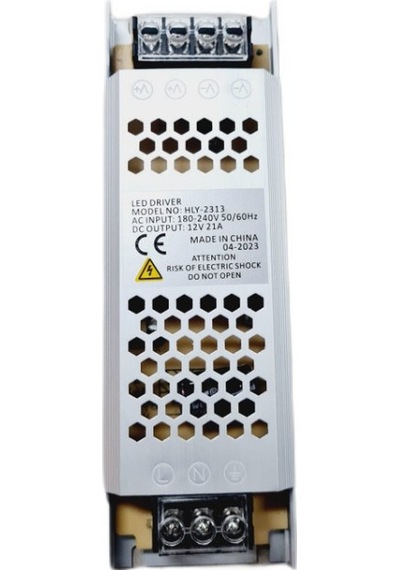 Adaptör Hero Led 12v 21 A Slim Adaptör Güçlü Performans, İnce Tasarım