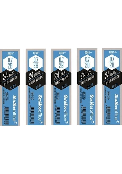 Scrikss Sl-24 Min Versatil Kalem Ucu 2b 0,7 Mm 5'li Paket