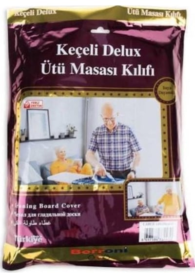 Ütü Masası Kılıfı Keçeli Delux Antrasit
