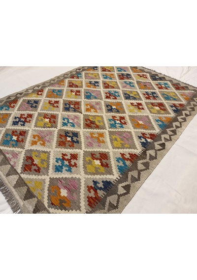El Dokuma Afgan Kilim Kök Boya Elsanat Eserı İle Harıka Yenı Model Çok Renkli