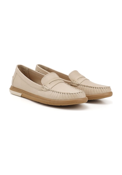 Gönderi(R) Gönderi R Bej Antik Rok Hakiki Deri Comfort Loafer Bej