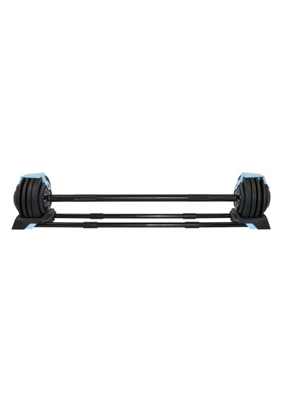 Slazenger D7080 3'ü 1 Arada 12 Kademeli Ayarlanabilir Ağırlık Seti Maks. 24 Kg Tekli