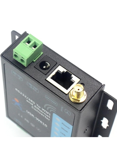 Usr-w610 Wifi, Rs232 Rs485 Seri Ve Ethernet Dönüştürücü Modbus Rtu - Tcp