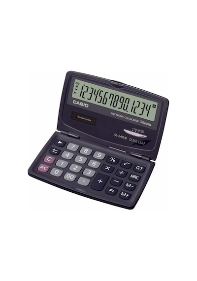 Casio SL-240LB Cep Tipi 14 Hane Hesap Makinesi