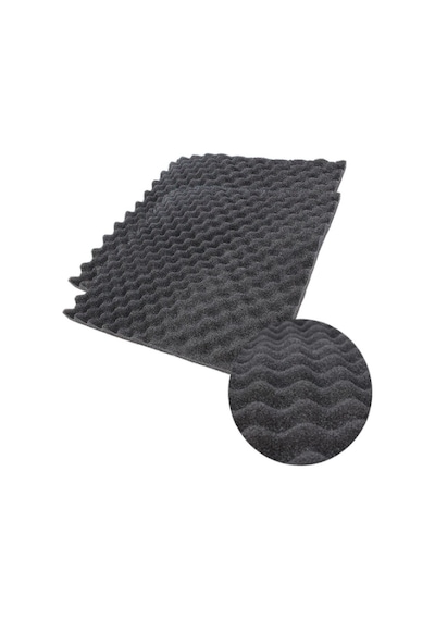 Türkeli Akustik Yumurta Sünger 40 Dns 15 MM 100 x 100 Bantlı