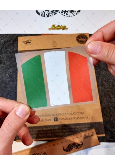 Bay Etiket Rfhlm17 Reflektif Italya Bayragi