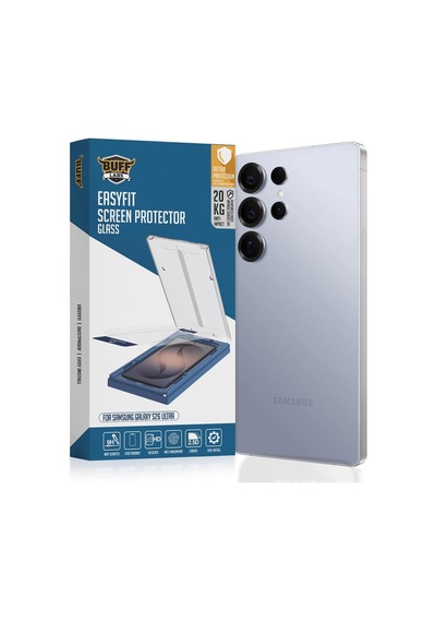 Buff Galaxy S26 Serisi İle Uyumlu Easyfit Glass Kolay Uygulama Aparatlı Ekran Koruyucu Temperli Cam Galaxy S26 Ultra