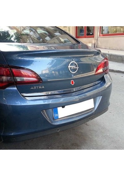 Opel Astra J Sedan Formlu Krom Bagaj Alt Çıtası 2010 Üzeri Paslan