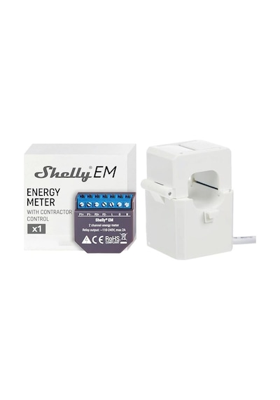 Shelly EM 50A Enerji Ölçüm Seti