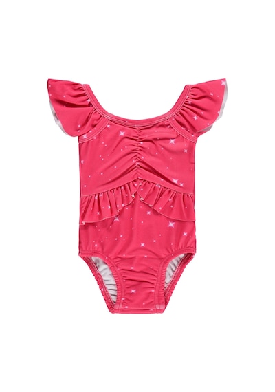 Civil Baby Göğsü Büzgülü 6-18 Ay Mayo - Fusya