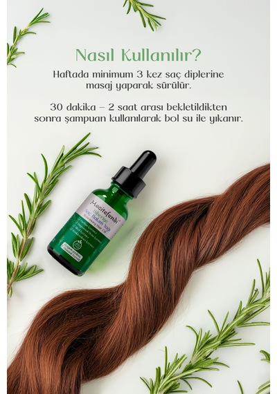 Mecitefendi Biberiye Saç Bakım Yağı 50 ML