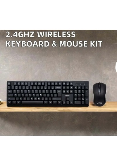 Jedel Ws736+ 2.4ghz Kablosuz Q Klavye Ve Mouse Seti Siyah Diğer