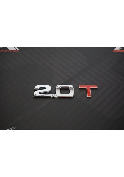 Dk Tuning Audi 2.0 T Bagaj Krom Metal 3m 3d Yazı Logo Arma