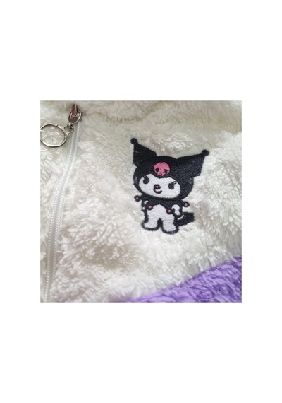 Uğur Bebe Kuromi Desenli, Kapüşonlu, Fermuarlı, Çift Cepli Yumuşak Pelüş Hırka Sıcacık Ve Rahat Çocuk Montu Çok Renkli Çok Renkli Uğur Bebe Kuromi Desenli, Kapüşonlu, Fermuarlı, Çift Cepli Yumuşak Pelüş Hırka Sıcacık Ve Rahat Çocuk Montu Çok Renkli Çok Renkli