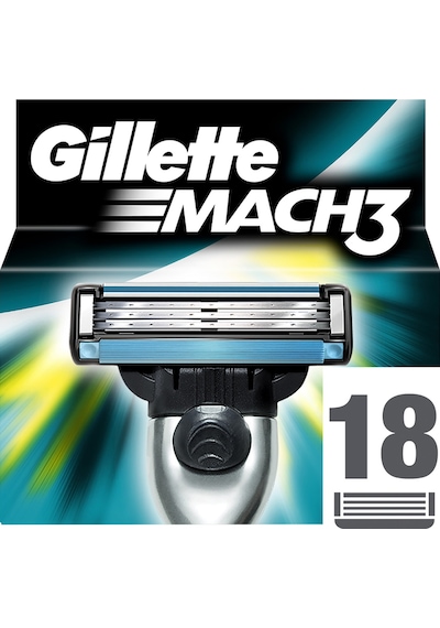 Gillette Mach3 Yedek Başlık 18'li