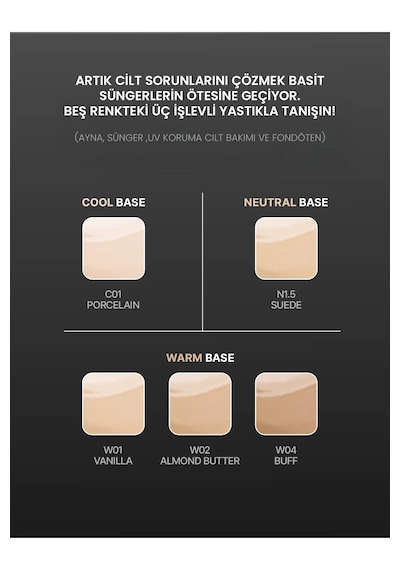 Tfıt Cushion Fondöten Layering Fit Glow Cushion Ex 12 Spf 50 /pa