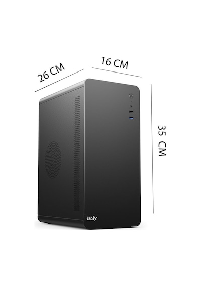 Izoly ST999525 i5-3470 16 GB 512 GB SSD RX550 Free Dos Masaüstü Bilgisayar