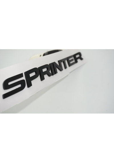 Dk Tuning Sprinter 211 311 313 Bagaj Siyah Yazı Logo Benz İle Uyu