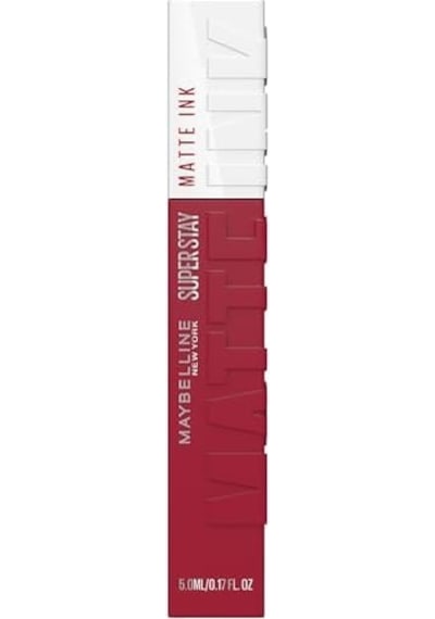 New York Super Ink Likit Mat Ruj - 80 Ruler Kırmızı/pembe 0