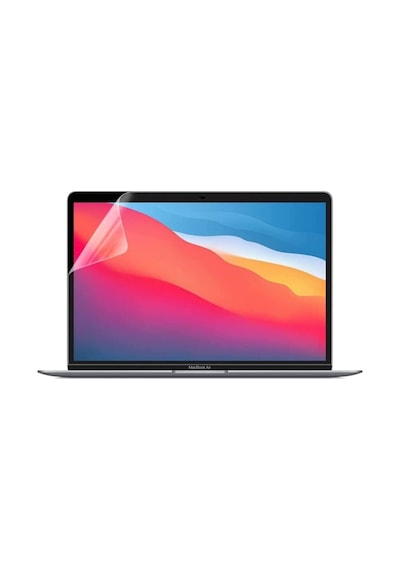 Apple Uyumlu MacBook Air 13.3' Ekran Koruyucu Nano Esnek Kırılmaz Koruyucu A2337 A2179 A1932 Çok Renkli