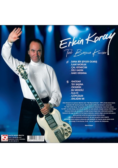 Erkin Koray - Tek Başına Konser Plak
