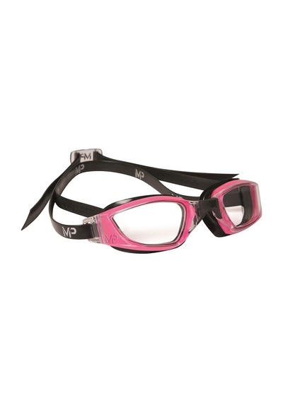 Aqua Sphere Michael Phelps Xceed Kadın Yüzme Gözlüğü - Pembe/siyah - Şeffaf Lens Açık Gri