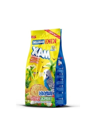Kuş Max Menu Tropikal Meyveli Muhabbet Kuşu Yemi 500 Gr