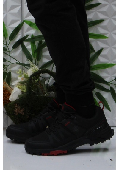 Lumberjack Star Siyah Kırmızı Rahat Waterproof Outdoor Ayakkabı 001