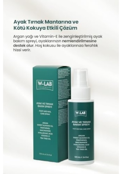 Ayak Ve Tırnak Bakım Spreyi 100 Ml