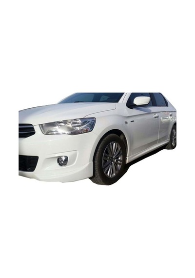 Citroen C Elysee Dual Marşpiyel Seti Mat Siyah Plastik 2013+