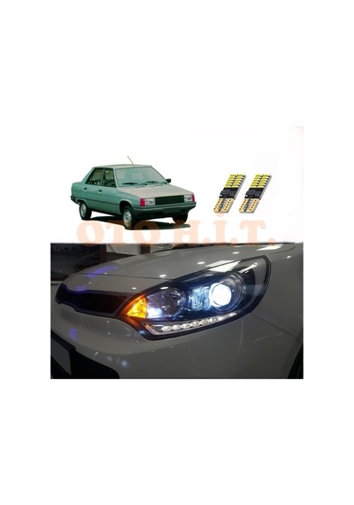 Renault 9 Uyumlu Park Ampulü Beyaz Led Aydınlatma Ampulü Canbus'li