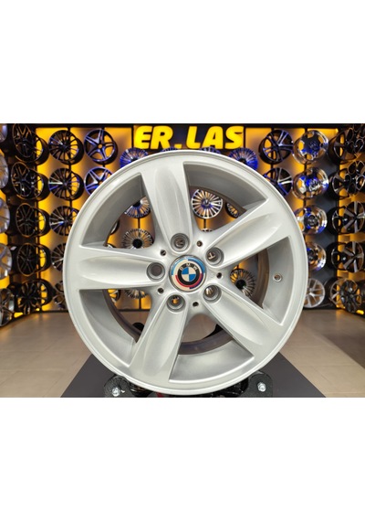 4 Adet Bmw  7 16 5 120 Et44 72.6 Sılver Jant Revize Edilmiş Takım