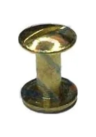 Cilt Menü, Katalog, Kartela Vidası, 9 Mm - Sarı, 1 Adet Çok Renkli