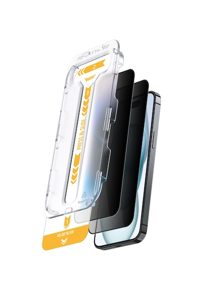 Buff Apple iPhone 15 Uyumlu 5d Hayalet Ekran Easyfit Ekran Koruyucu