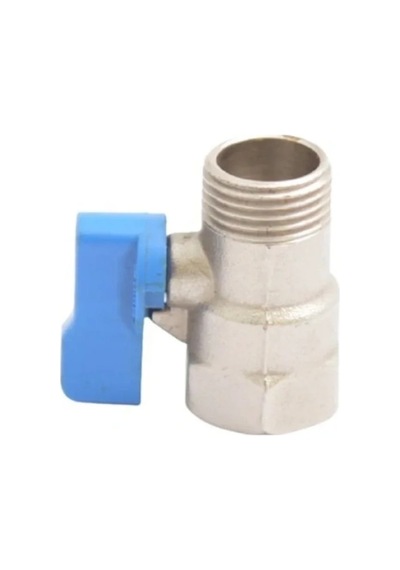 Mini Küresel Vana Erkek Dişi Mavi 3/8