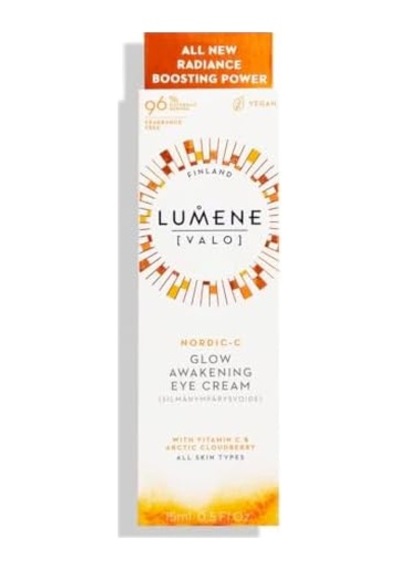 Lumene Glow Awakening Eye Cream Canlandırıcı & Aydınlatıcı Komple Göz Çevresi Bakım Kremi, 15 Ml