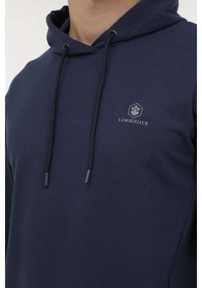 Lumberjack Basic Hoodie Lacivert Erkek Sweatshirt M-sn73 101350271 001