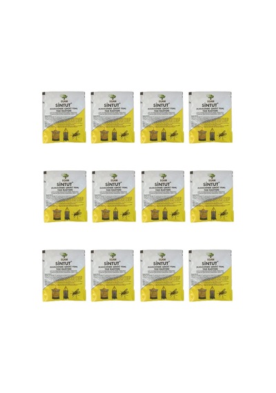 12 Adet Sintut Karasinek Tuzağı İçin Çekici Yem 300 Gr.