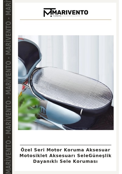 Özel Seri Motor Koruma Aksesuar Motosiklet Aksesuarı Selegüneşlik Dayanıklı Sele Koruması