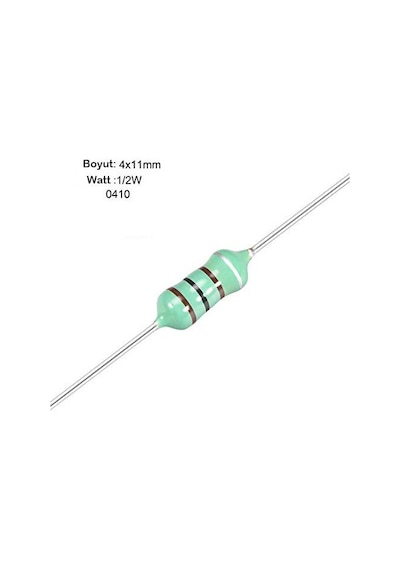 6.8uH 1/2W Direnç Tip Bobin - 0410