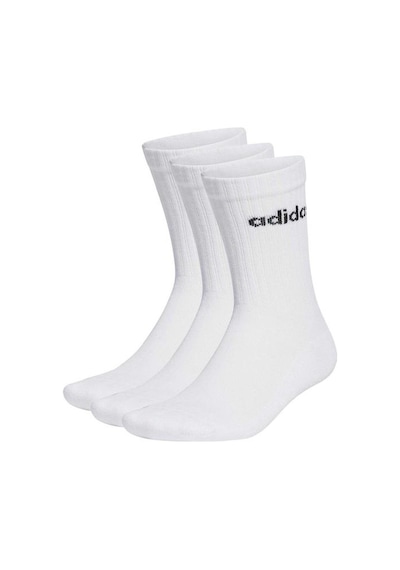 Adidas Lineer Crew 3' Lü Beyaz Çorap Beyaz