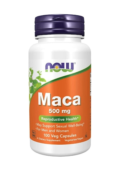 Now Foods Maca 500 Mg 100 Capsules
