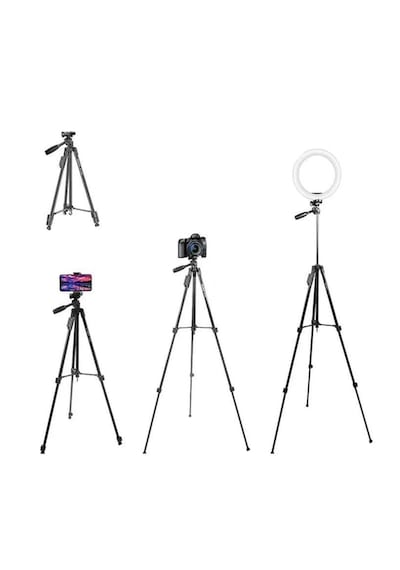 Np-3180s Bt Kumandalı Kamera Telefon Tutucu Tripod 129cm-al4646