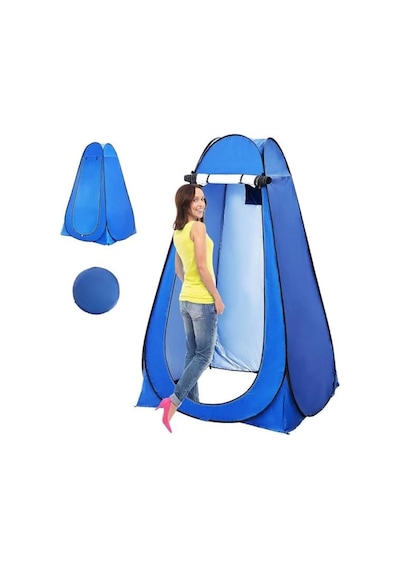 Kamp Otomatik Giyinme Ve Tuvalet Kabini 120 X 120 X 190 Cm Çok Renkli