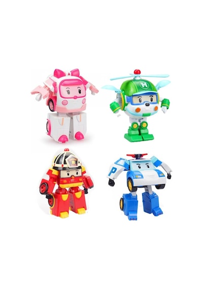 Robocar Poli Robot Figür Amber Poli Helly - Roy