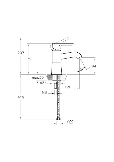 Artema A41753 Matrix Lavabo Bataryası