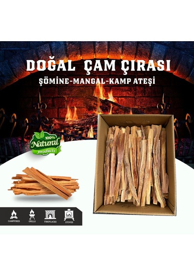 Kohlen Doğal Çam Şömine ve Kamp Çırası Sakarya Pamukova
