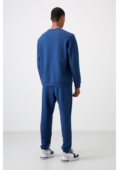 Tommy Life Parlament Pamuklu Kalın Yumuşak Dokulu Comfort Fit Baskılı Erkek Eşofman Takım - 85253 Mavi Tommy Life Parlament Pamuklu Kalın Yumuşak Dokulu Comfort Fit Baskılı Erkek Eşofman Takım - 85253 Mavi