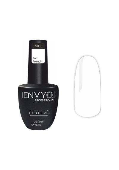 Envy Kalıcı Oje For French Collection Yarı Şeffaf Milk Süt Beyazı Kalıcı Oje 15gr